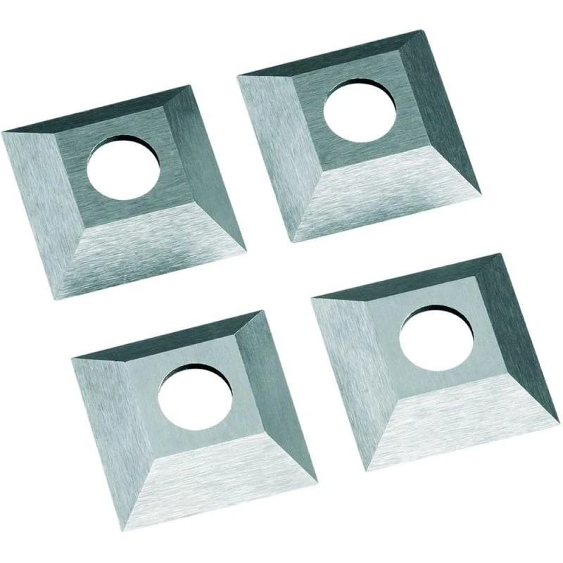 Flex A241.091 Cuchillas Reversibles Hss, 1 Set (4 Unidades), 21x21 for DIYers & Professionals, Made for Repair, Installation and Workshop tasks - Image 1