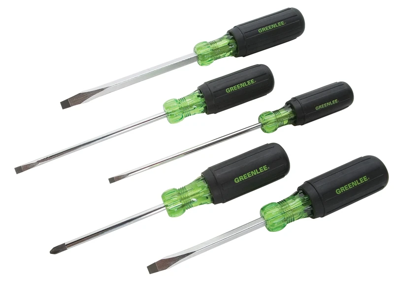 Greenlee 0153-01C Screwdriver Set, 5 Piece