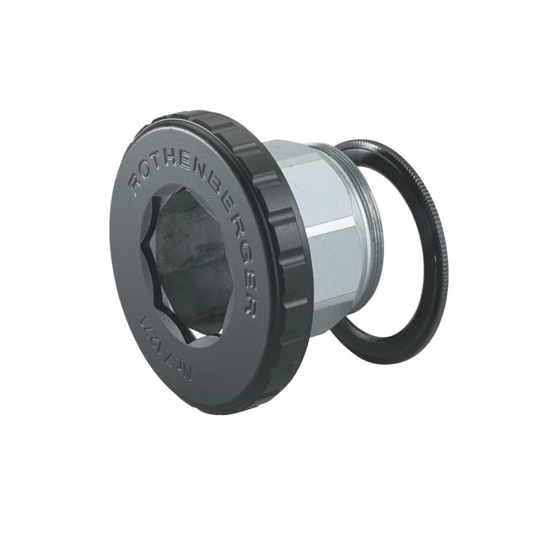 Rothenberger ROFIX Adapter with Locking Ring for Supertronic 2000 - for Receiving Threaded Cutting Heads - Fits 1/4" to 1.1/4" Die Heads - 71271