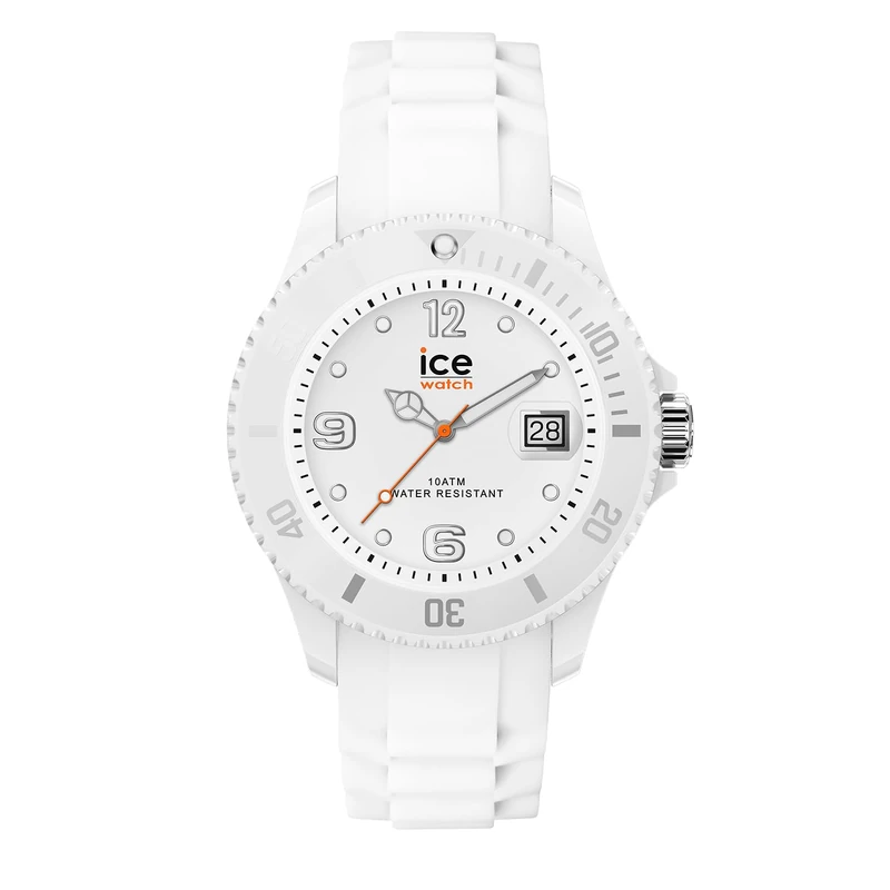 ICE-WATCH - ICE forever White - Men's (Unisex) wristwatch with silicon strap - 000134 (Medium)