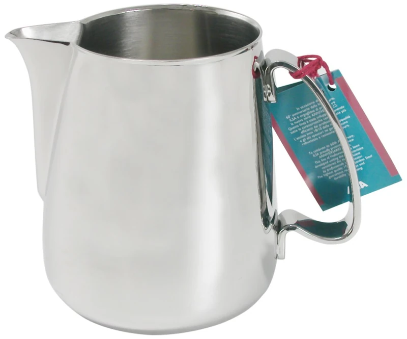 ILSA Stainless Steel Milk jug Anniversary Cups 6 Breakfast Preparation Table Furniture