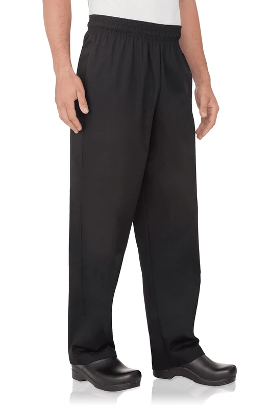 Chef Works Men's Nbbp0004xl Pant, Black, 4XL UK