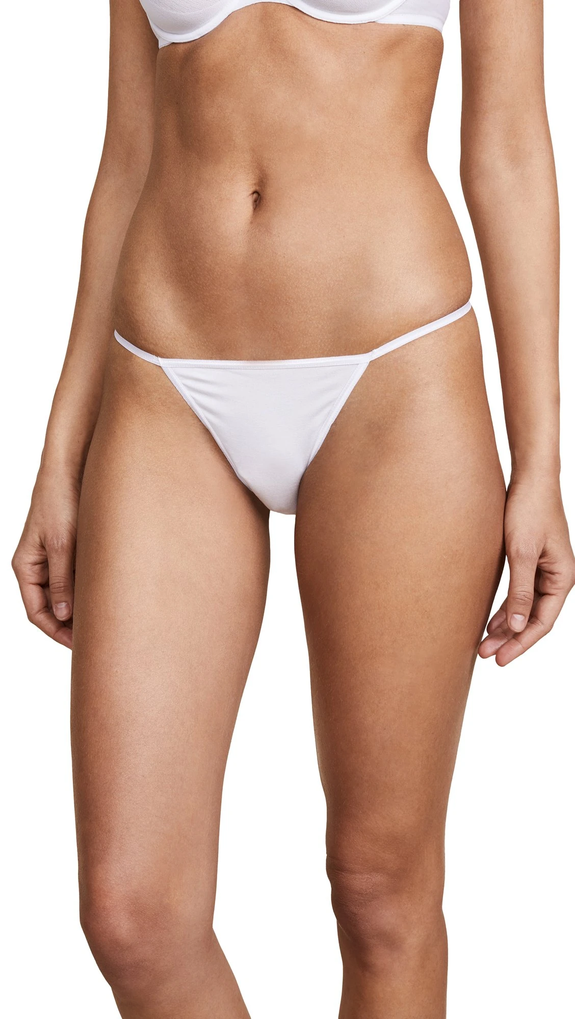 Cosabella Women's Talco g-String Panty, White, One Size