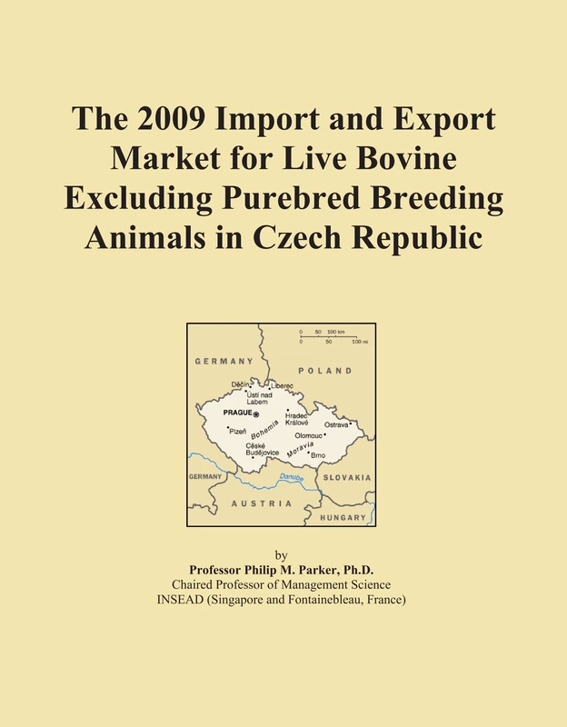 The 2009 Import and Export Market for Live Bovine Excluding Purebred Breeding Animals in Czech Republic