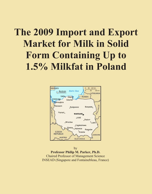 2009 Import Export Market Milk Solid Form Poland