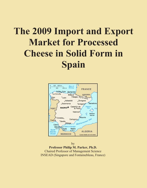 The 2009 Import and Export Market for Processed Cheese in Solid Form in Spain