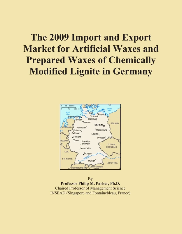 The 2009 Import and Export Market for Artificial Waxes and Prepared Waxes of Chemically Modified Lignite in Germany