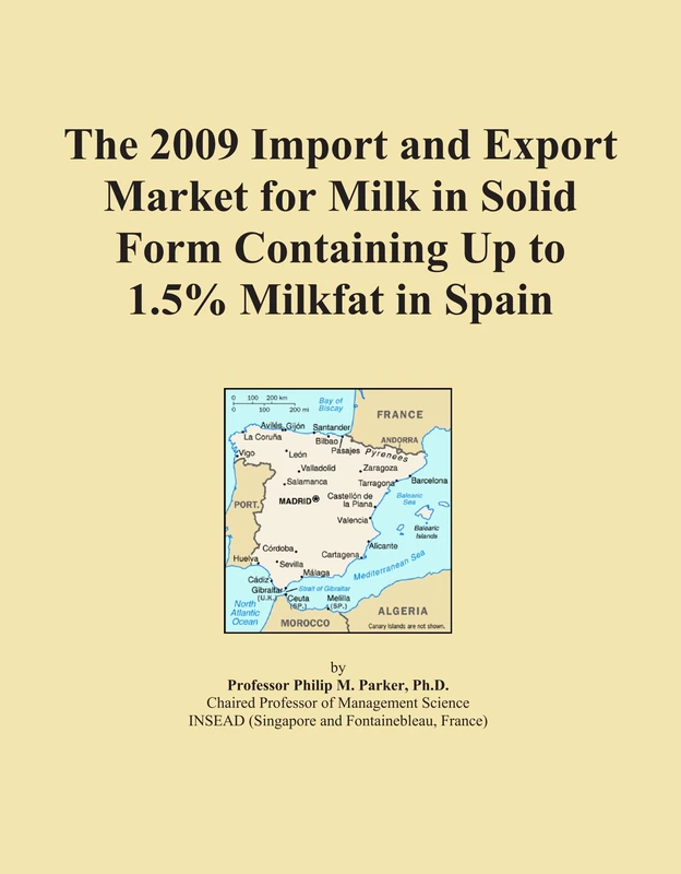 2009 Milk Import and Export Market in Spain - ICON Group