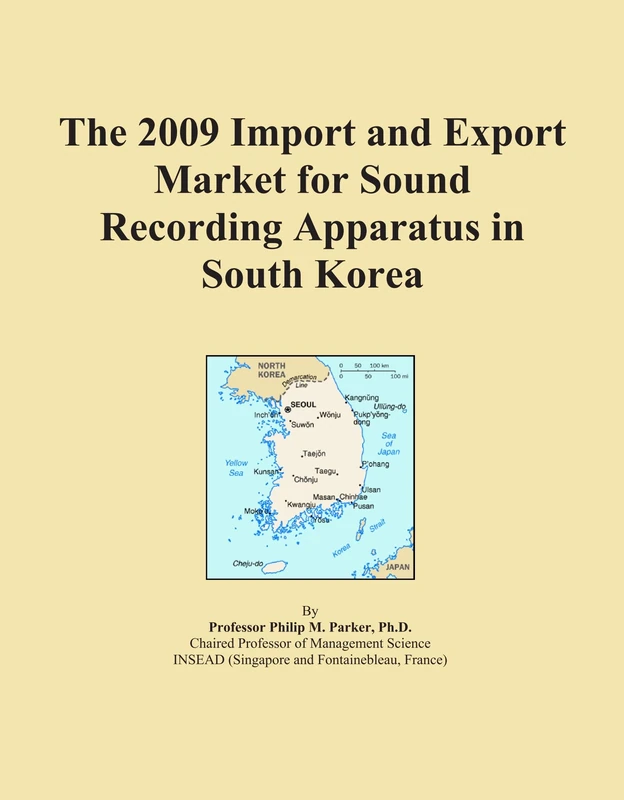 The 2009 Import and Export Market for Sound Recording Apparatus in South Korea
