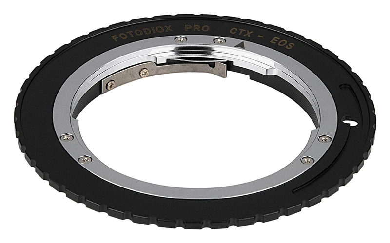 Fotodiox Pro Lens Mount Adapter -- Zeiss Contax/Yashica (c/y) Lens to Canon EOS Camera, for Canon EOS 1D, 1DS, Mark II, III, IV, 1DC, 1DX, D30, D60, 10D, 20D, 20DA, 30D, 40D, 50D, 60D, 60DA, 5D, Mark II, Mark III, 7D, Rebel XT, XTi, XSi, T1, T1i, T2i, T3, T3i, T4, T4i, C300, C500