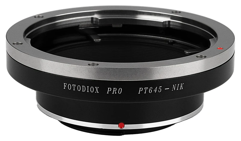 Fotodiox Pro Adapter, Pentax 645 Lens to Nikon Camera Mount Adapter for Nikon D1, D2, D3, D3x,D3s, D100, D200, D300, D300s, D700, D40, D40x, D50, D60, D70, D70s, D80, D90, D3000, D3100, D5000, D7000
