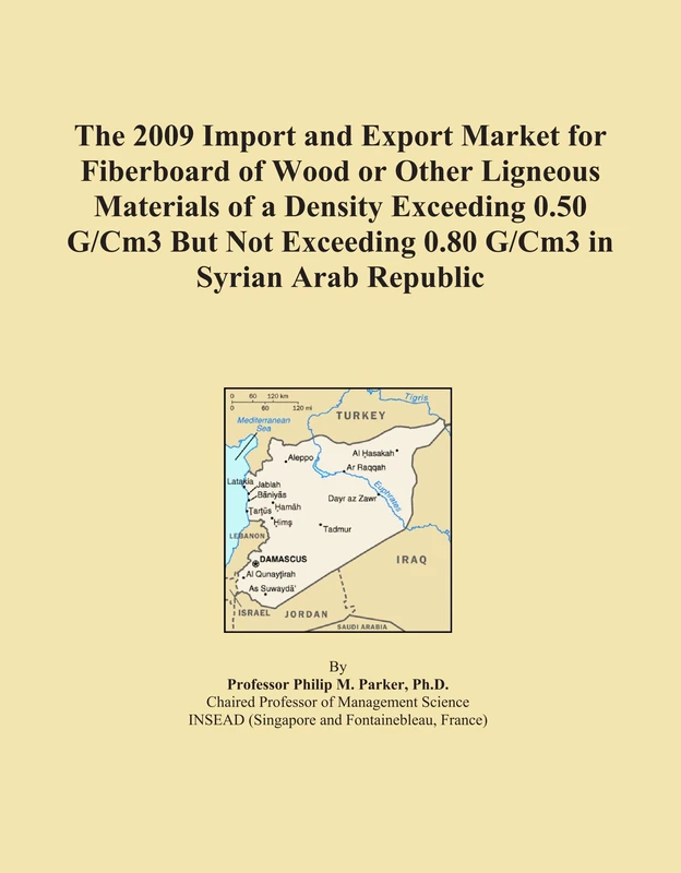 The 2009 Import and Export Market for Fiberboard of Wood or Other Ligneous Materials of a Density Exceeding 0.50 G/Cm3 But Not Exceeding 0.80 G/Cm3 in Syrian Arab Republic