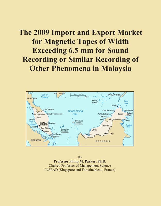 The 2009 Import and Export Market for Magnetic Tapes of Width Exceeding 6.5 mm for Sound Recording or Similar Recording of Other Phenomena in Malaysia