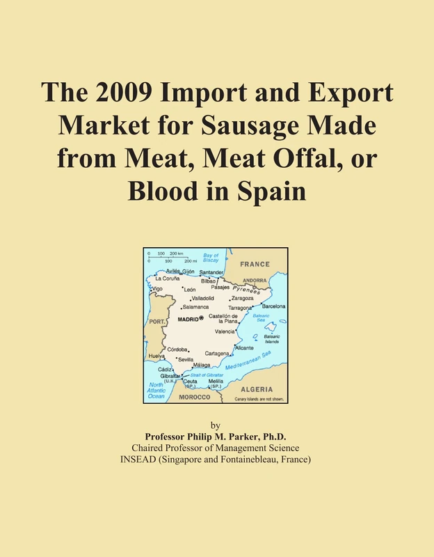 The 2009 Import and Export Market for Sausage Made from Meat, Meat Offal, or Blood in Spain