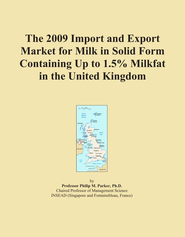 The 2009 Import and Export Market for Milk in Solid Form Containing Up to 1.5% Milkfat in the United Kingdom