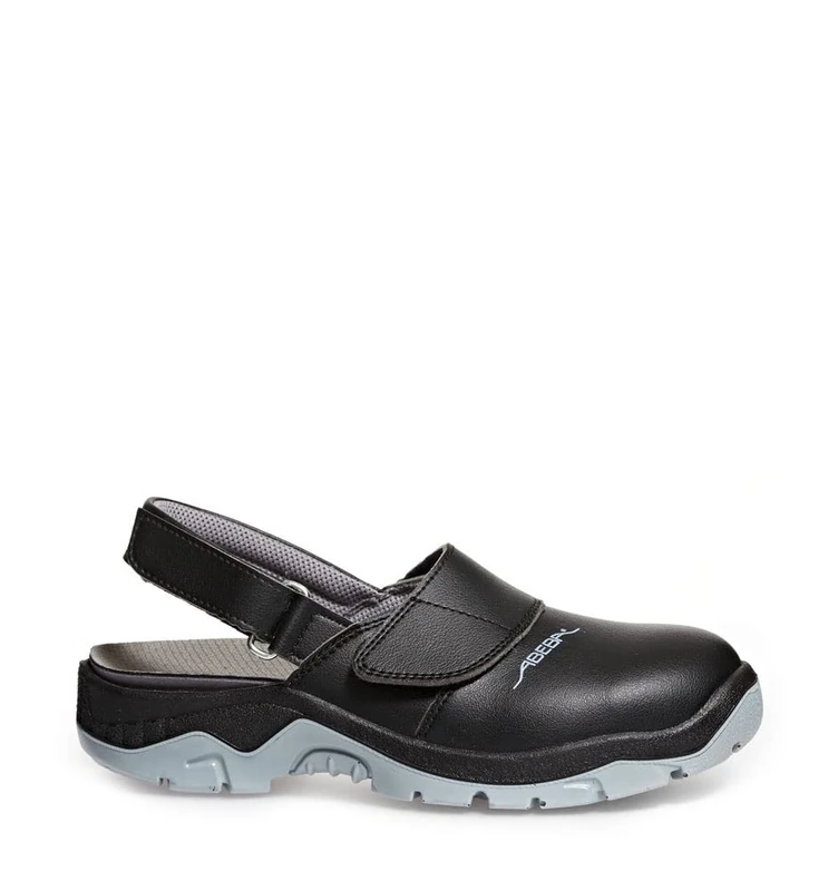 Abeba 2125-44 Size 44 "Anatom" Safety Clog Shoe - Black - Image 1