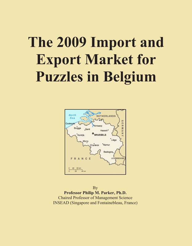 The 2009 Import and Export Market for Puzzles in Belgium