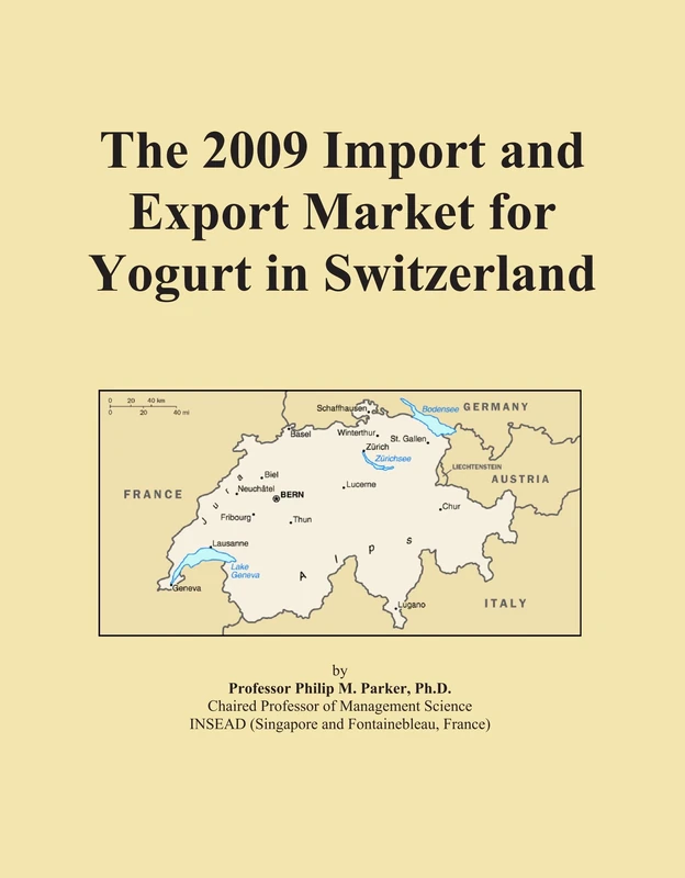 2009 Import Export Market Yogurt Switzerland - Economics