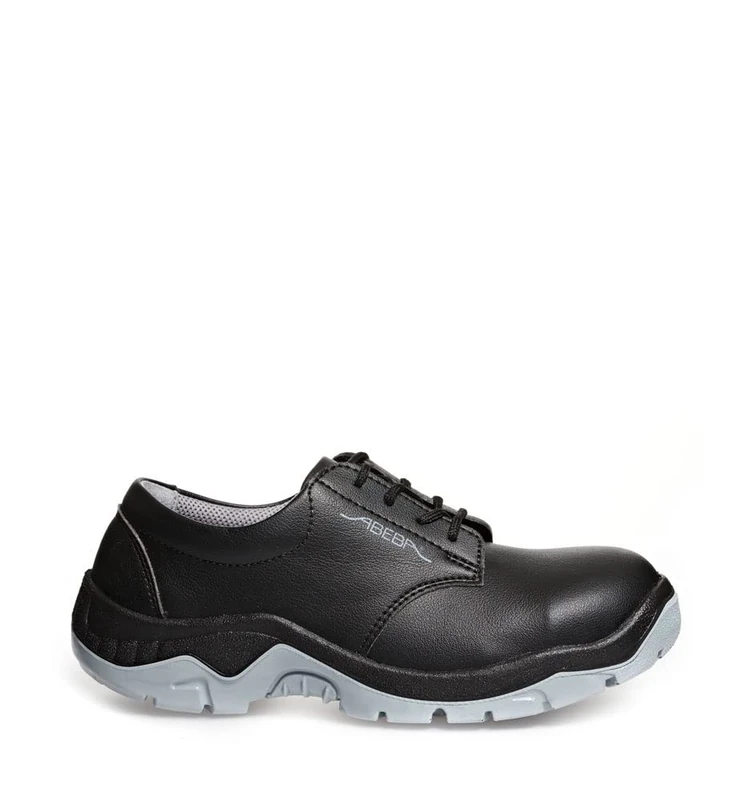 Abeba 2136-36 Size 36 "Anatom" Safety Low Shoe - Black