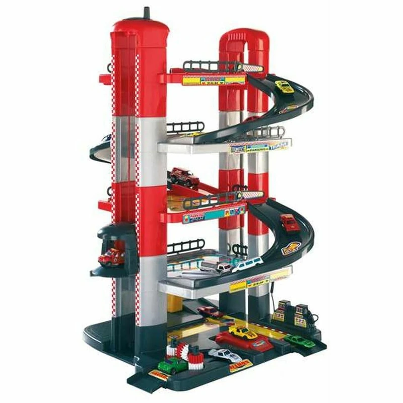 M MOLTO Parking 5 Storey Garage Toy - Large Play Structure