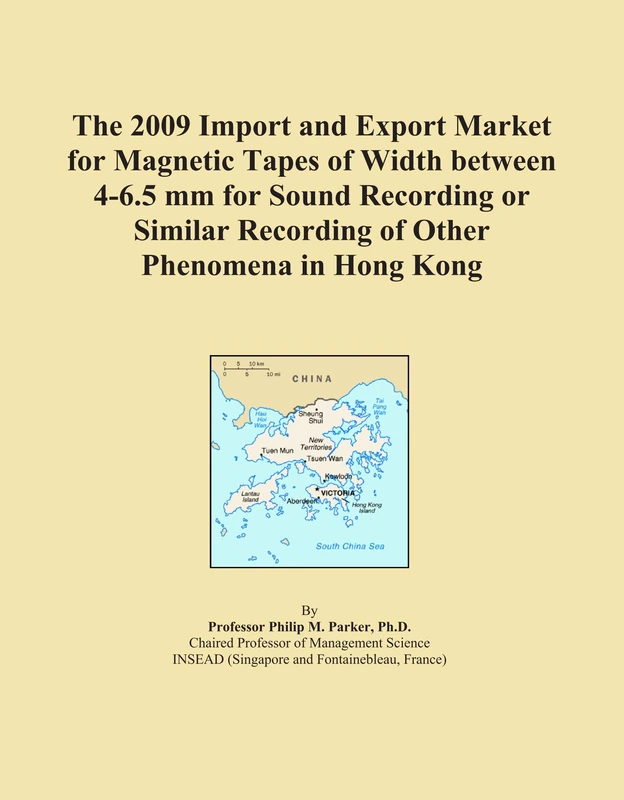 2009 Import Export Market Magnetic Tapes Hong Kong - Econometrics
