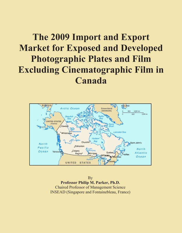 The 2009 Import and Export Market for Exposed and Developed Photographic Plates and Film Excluding Cinematographic Film in Canada