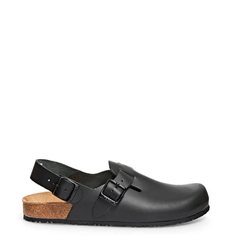 Abeba 8045-44 Size 44 "Nature" Occupational-Clog Shoe - Black - Image 1