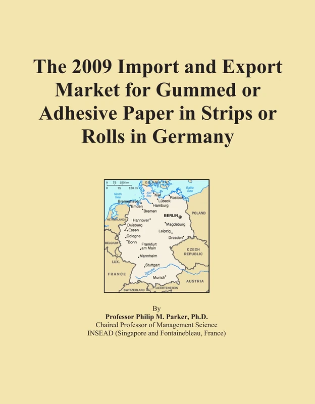 The 2009 Import and Export Market for Gummed or Adhesive Paper in Strips or Rolls in Germany