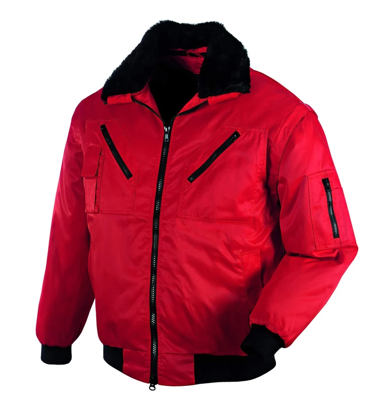 Texxor Oslo Jacket with Detachable Sleeves, red, 4172