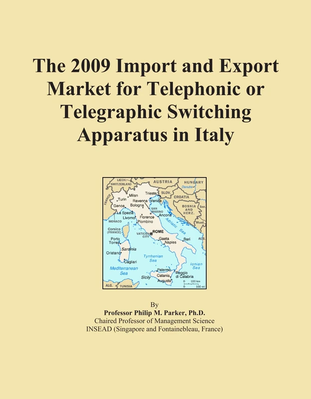 The 2009 Import and Export Market for Telephonic or Telegraphic Switching Apparatus in Italy