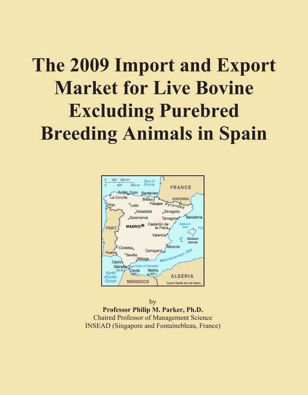 The 2009 Import and Export Market for Live Bovine Excluding Purebred Breeding Animals in Spain