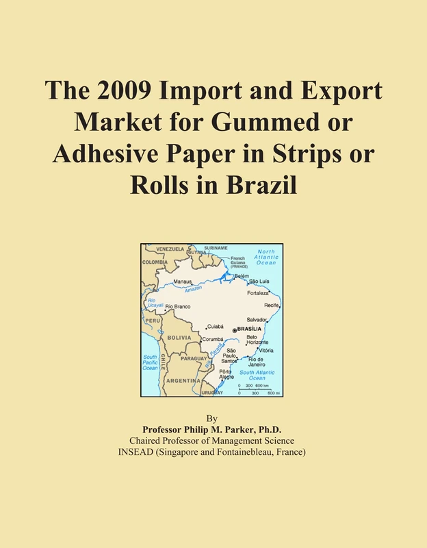 The 2009 Import and Export Market for Gummed or Adhesive Paper in Strips or Rolls in Brazil