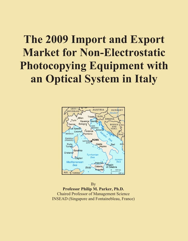 2009 Import Export Market Non-Electrostatic Photocopying Equipment Italy