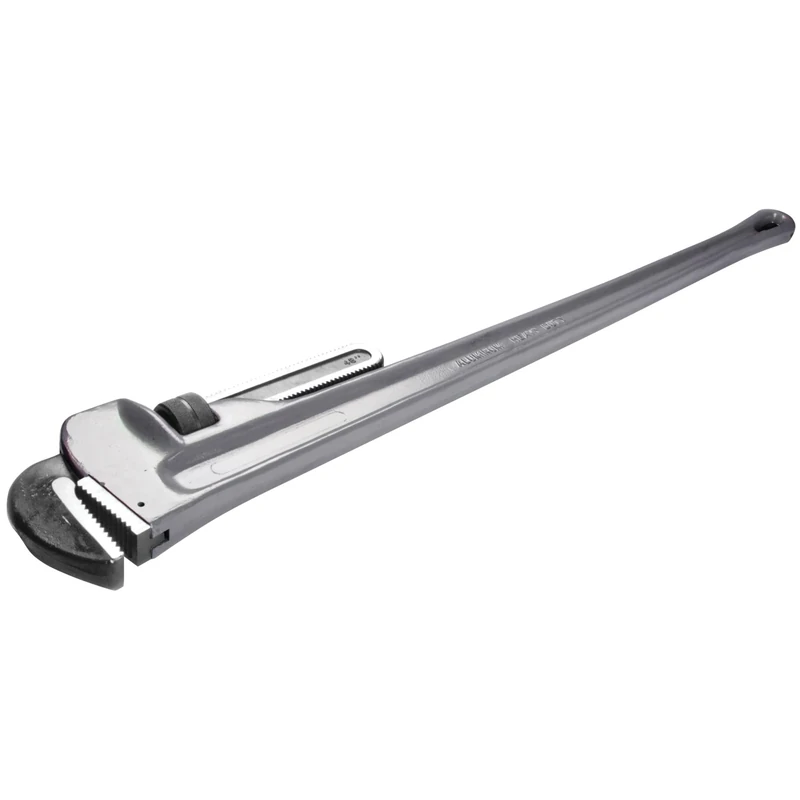 PERFORMANCE TOOL W2148 Aluminum Heavy-Duty Adjustable Straight Pipe Wrench, 48-inch