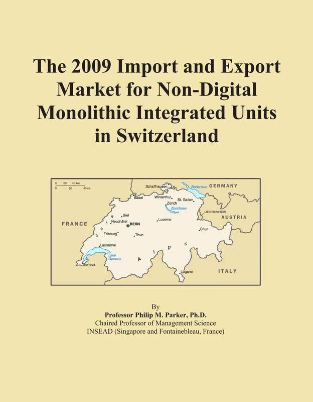 The 2009 Import and Export Market for Non-Digital Monolithic Integrated Units in Switzerland