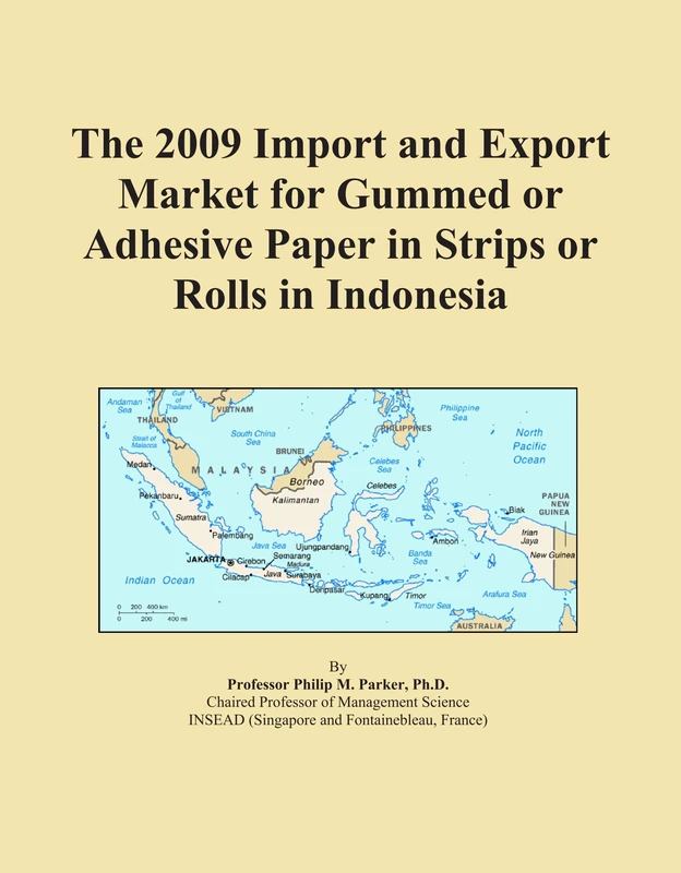 The 2009 Import and Export Market for Gummed or Adhesive Paper in Strips or Rolls in Indonesia