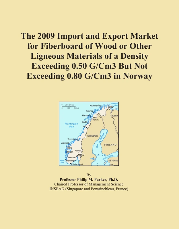 The 2009 Import and Export Market for Fiberboard of Wood or Other Ligneous Materials of a Density Exceeding 0.50 G/Cm3 But Not Exceeding 0.80 G/Cm3 in Norway
