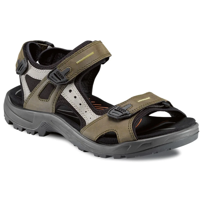 ECCO OFFROAD Men's Open Toe Sandals, TARMAC/MOON ROCK, 12.5 UK