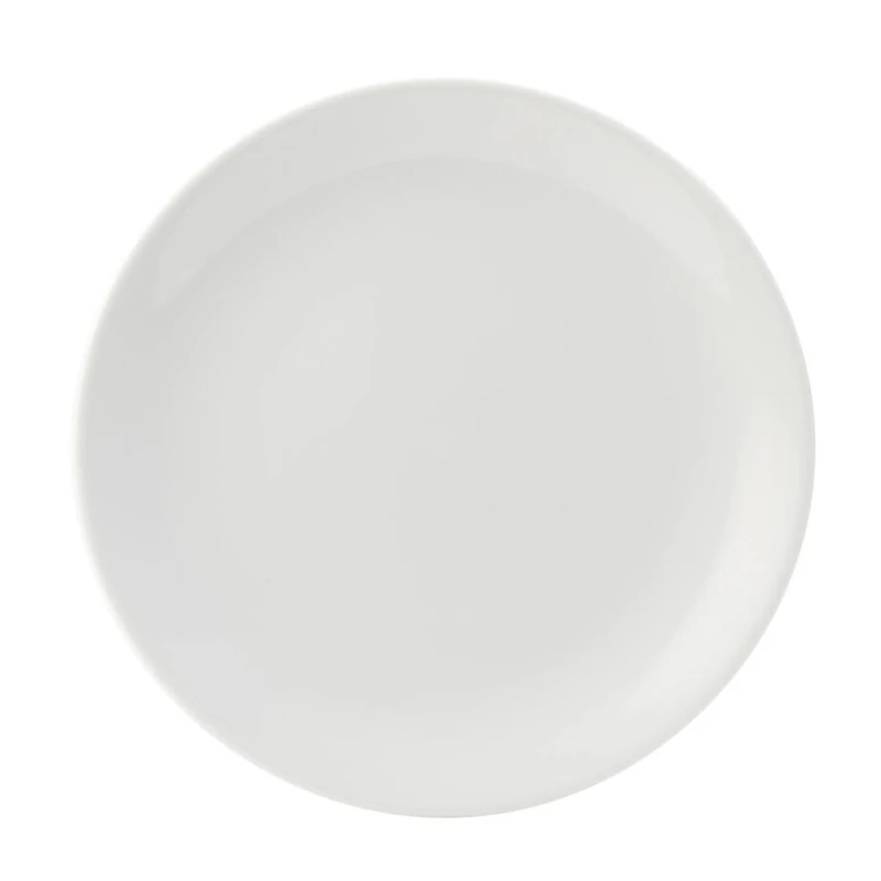 Utopia K187624-00000-C06024 Titan Coupe Plate, 24cm Diameter, Pack of 24