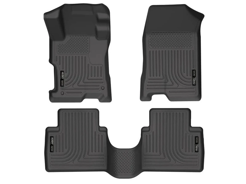 Husky Liners Front & 2nd Seat Floor Liners Fits 08-12 Accord 4 Door