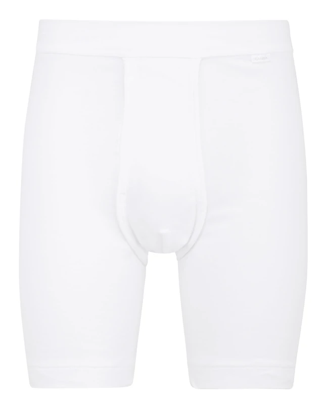 Calida Men's New Boxer Cotton 1:1 Shorts, White-Weiß (Weiss 001), X-Large