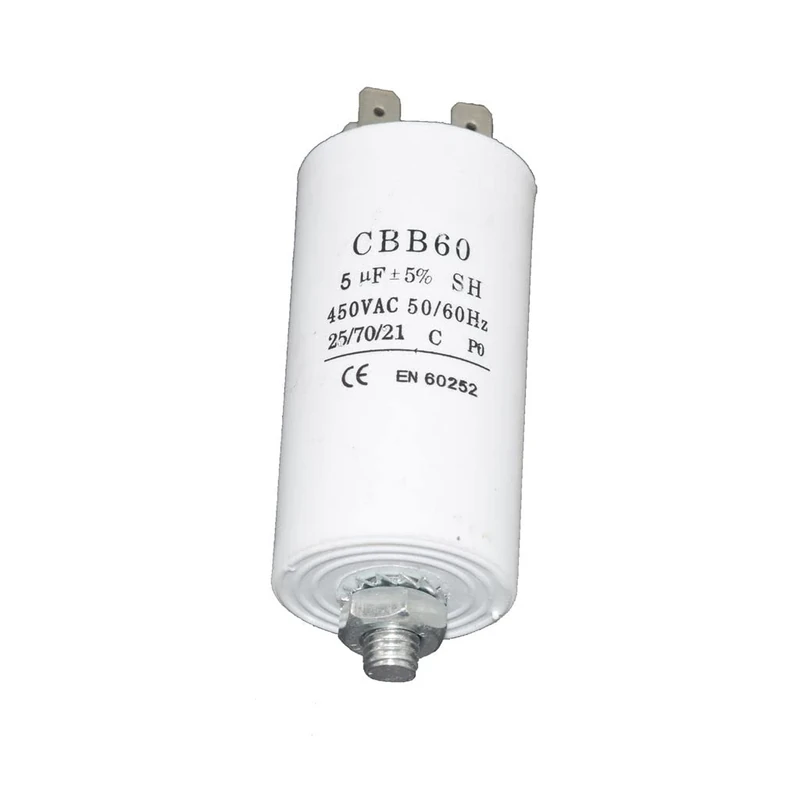 Universal motor capacitor 5uf compatible with appliances | Ufixt replacement part - Image 1
