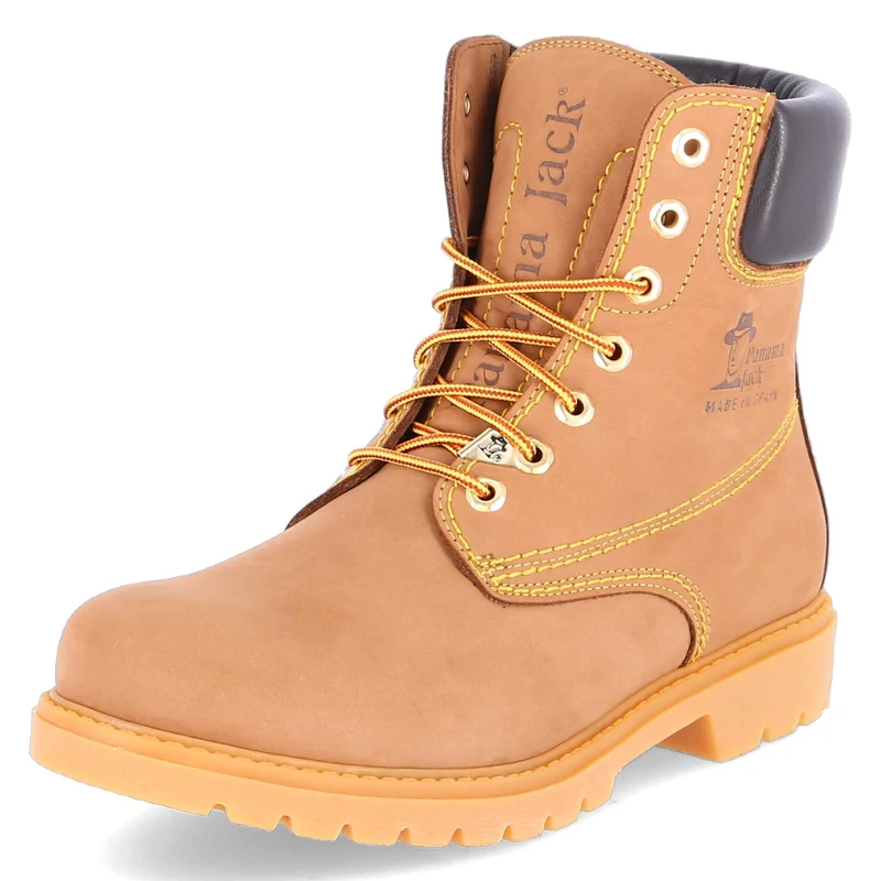 PANAMA JACK Men’s Panama 03 Wool C6 Nobuck Warm lined classic boots short length, Red (976 , Black/white), 6 UK