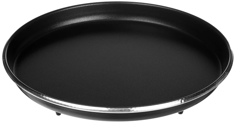Whirlpool AVM250 - Microwave Accessory/A Crisp Plate Medium Thin, black, ∅ 25cm (internal)/ 27cm (external), h. 2.5 cm