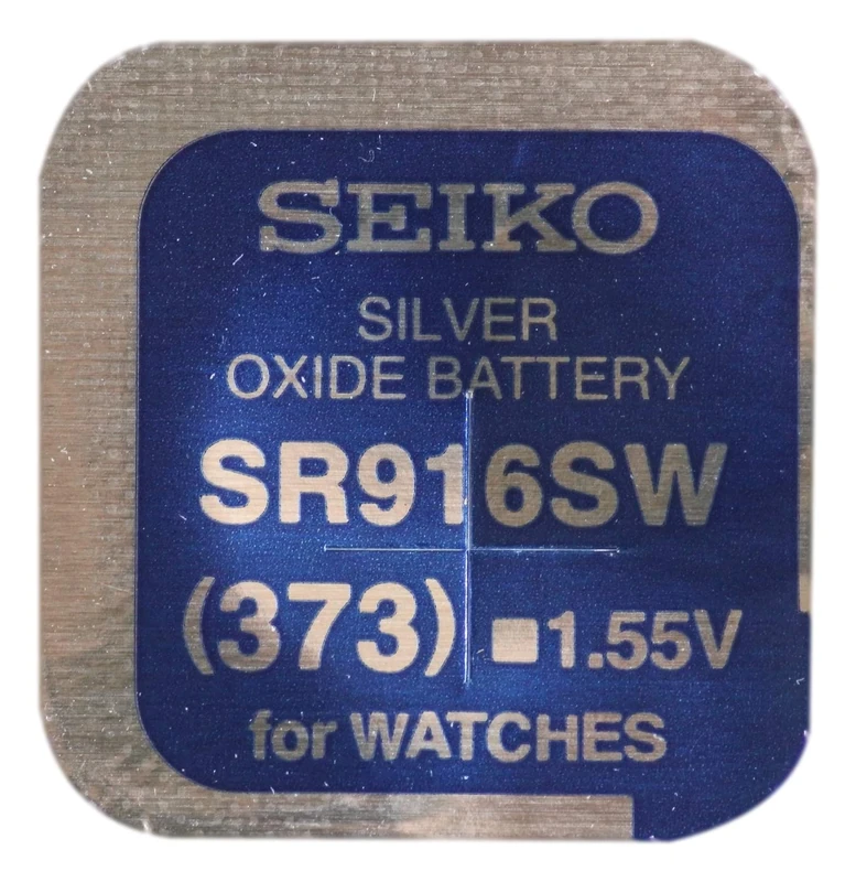 Seiko 373 SR916SW 1.55V Silver Oxide Watch Battery - Genuine Japanese