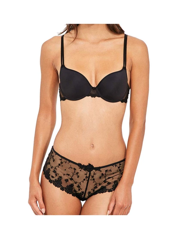 Passionata Women's White Nights T-Shirt Bra, Black (Schwarz Lk), 70B - Image 1