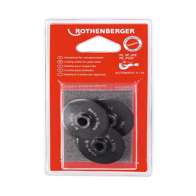 Rothenberger Schneidra Automatic, 3 Pack, 055054D