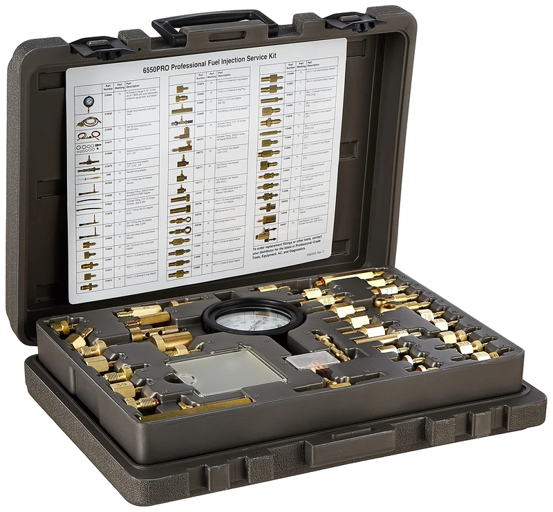 OTC 6550PRO Professional Master Fuel Injection Service Kit