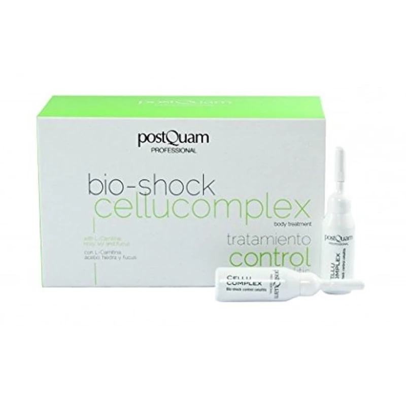 POSTQUAM PQE04220 Beauty Care Bio-shockcellucomplex (12 Ampollas X 10 ml.) for Adults, Built for Daily Beauty and Care, 10 ml
