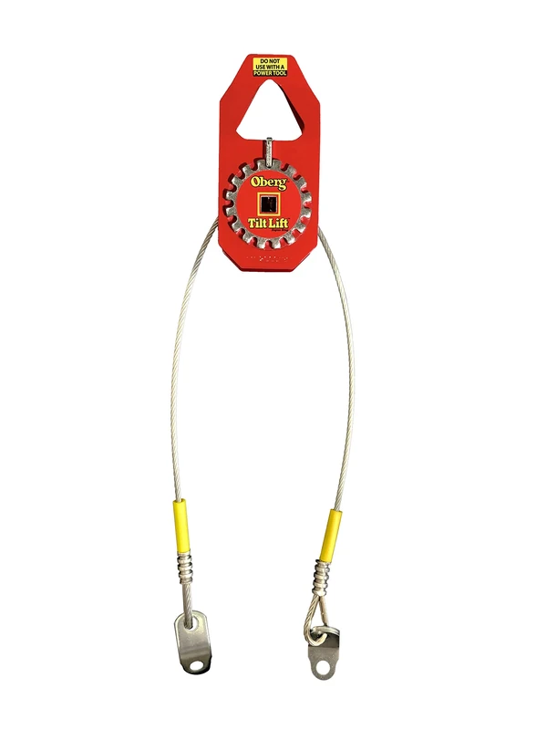 Stricklin Companies Oberg Tilt Lift Engine Sling - Red Metal Engine Hoist Stand - 1 Ton Capacity - Single Hand Use - 1 Year Warranty - Image 1